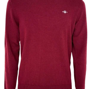 PULLOVER UOMO BORDEUX GIROCOLLO