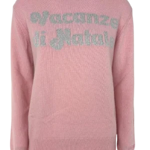PULLOVER DONNA ROSA VACANZE DI NATALE