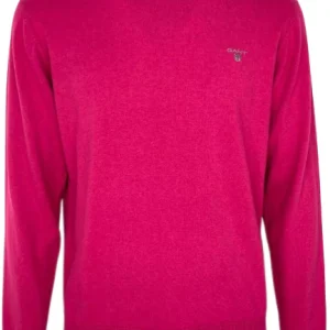 PULLOVER UOMO FUCSIA GIROCOLLO